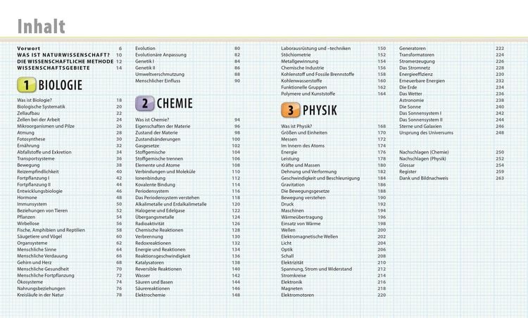 Produktbild: Biologie, Chemie, Physik f&uuml;r Eltern