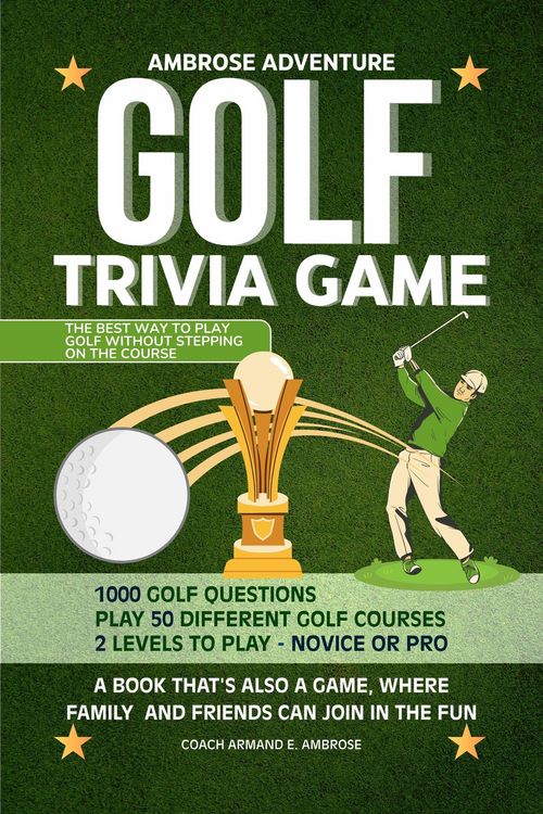 Produktbild: Ambrose Adventure Golf Trivia Game: A Book That's Also A Game, Where Family And Friends Can Join In The Fun