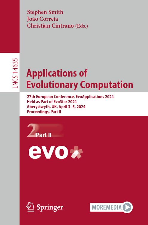 Produktbild: Applications of Evolutionary Computation