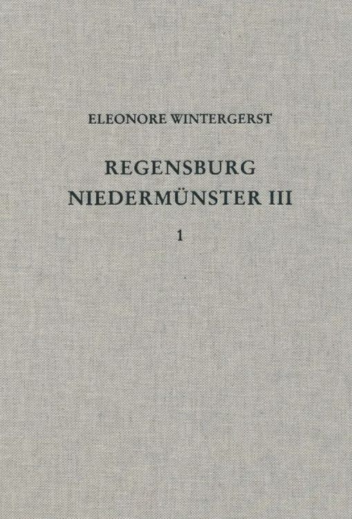 Produktbild: Die Ausgrabungen unter dem Niederm&uuml;nster zu Regensburg III