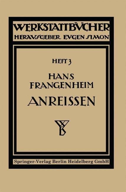 Produktbild: Das Anrei&szlig;en in Maschinenbau-Werkst&auml;tten