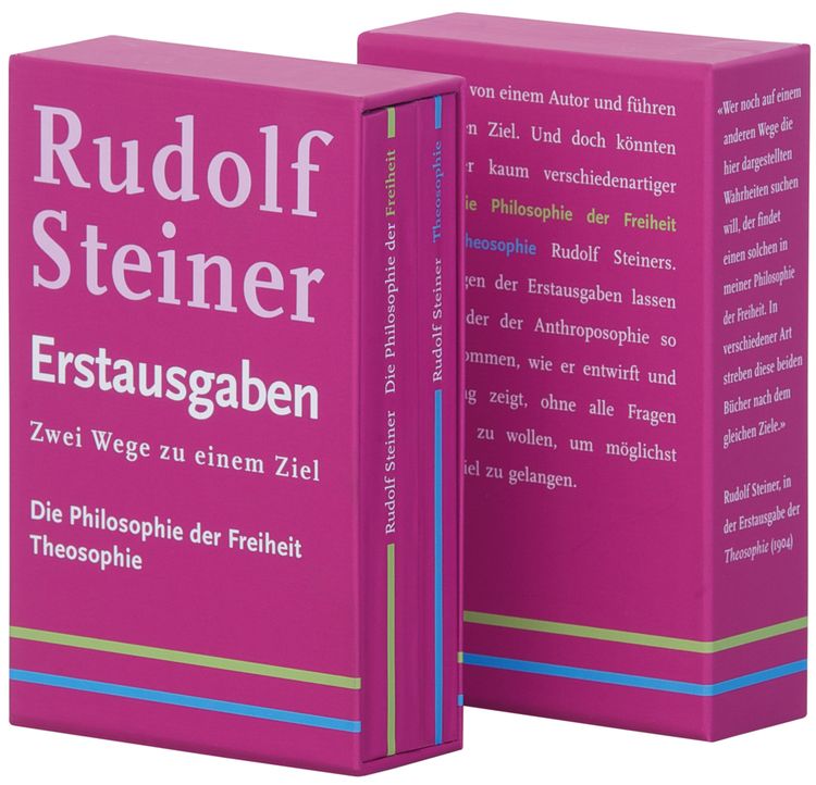 Produktbild: Zwei Wege zu einem Ziel: Die Philosophie der Freiheit (1894); Theosophie (1904)