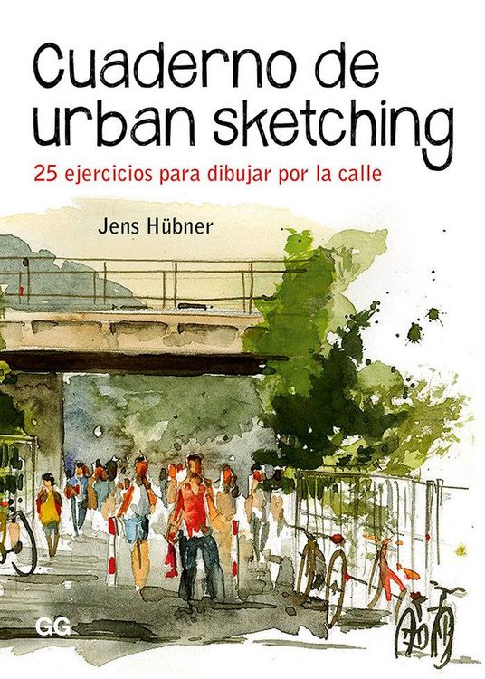 Produktbild: Cuaderno de urban sketching : 25 ejercicios para dibujar por la calle