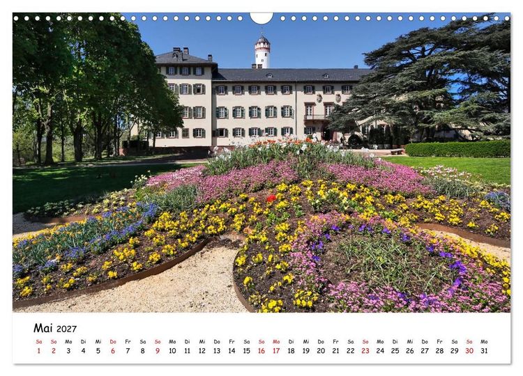 Produktbild: Bad Homburg Schlossblick (Wandkalender 2027 DIN A3 quer), CALVENDO Monatskalender