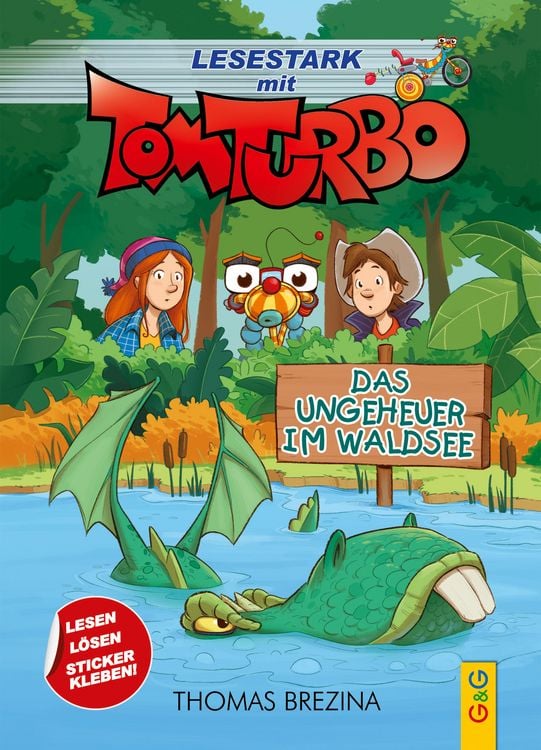Produktbild: Tom Turbo – Lesestark – Das Ungeheuer im Waldsee