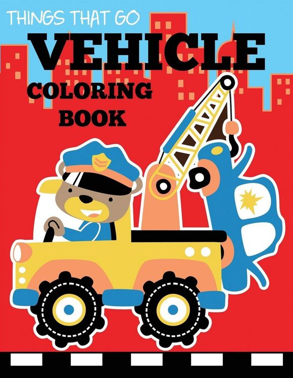 Produktbild: Vehicle Coloring Book