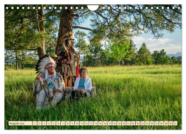 Produktbild: Sioux Im Lande von Sitting Bull (Wandkalender 2026 DIN A4 quer), CALVENDO Monatskalender