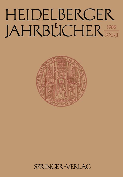 Produktbild: Heidelberger Jahrb&uuml;cher