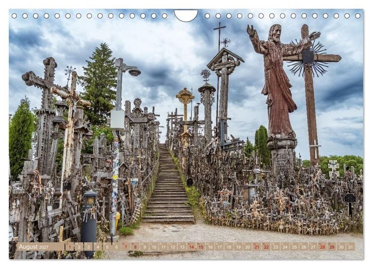 Produktbild: Historisches Baltikum (Wandkalender 2027 DIN A4 quer), CALVENDO Monatskalender