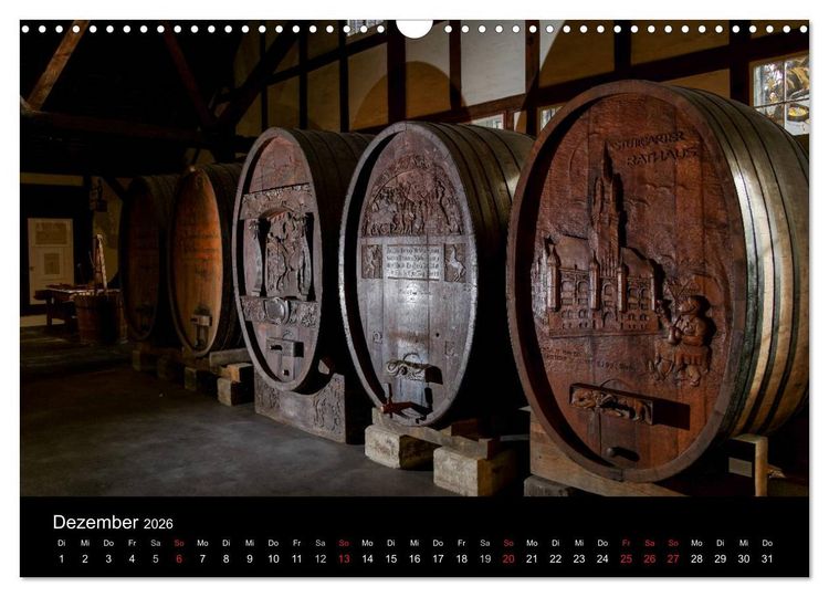 Produktbild: Das Jahr im Weinberg (Wandkalender 2026 DIN A3 quer), CALVENDO Monatskalender