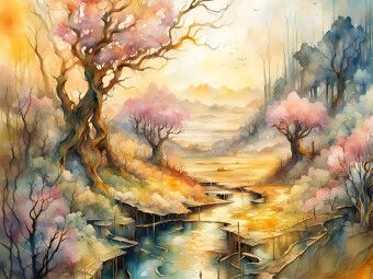 Produktbild: CALVENDO Puzzle Sonniger Fr&uuml;hling | 1000 Teile Lege-Gr&ouml;&szlig;e 64x48cm Foto-Puzzle f&uuml;r gl&uuml;ckliche Stunden