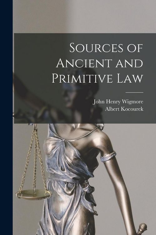 Produktbild: Sources of Ancient and Primitive Law