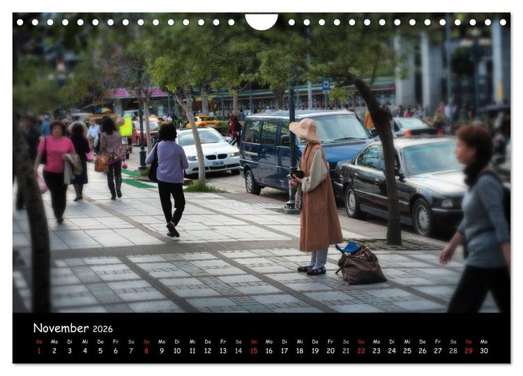 Produktbild: Taipeh, Metropole zwischen Tradition und Moderne. (Wandkalender 2026 DIN A4 quer), CALVENDO Monatskalender