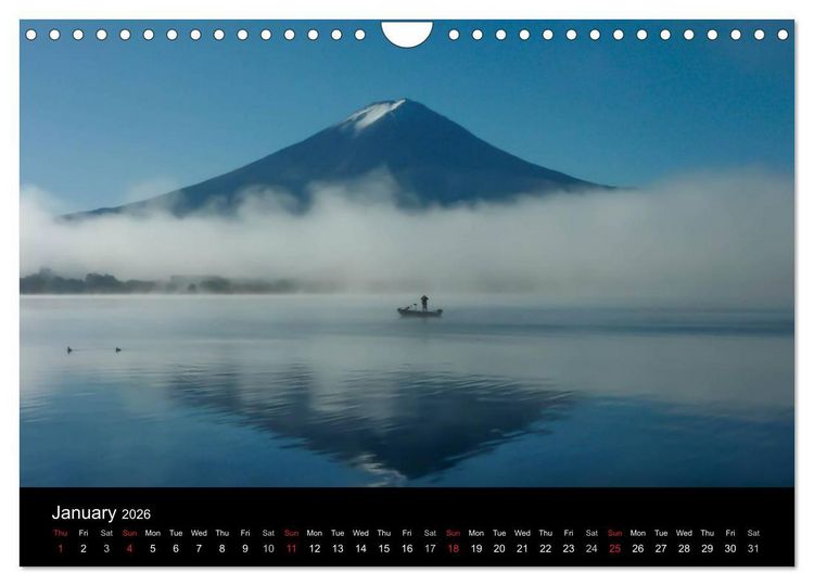Produktbild: Mt. Fuji 2026 (Wall Calendar 2026 DIN A4 landscape), CALVENDO 12 Month Wall Calendar