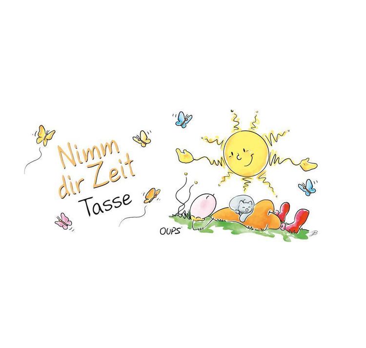 Produktbild: Oups Porzellan-Tasse