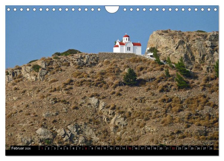 Produktbild: Karpathos / Griechenland (Wandkalender 2026 DIN A4 quer), CALVENDO Monatskalender