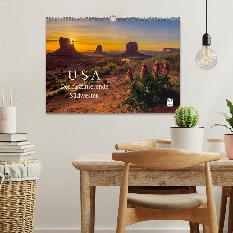 Produktbild: USA Der faszinierende S&uuml;dwesten (Wandkalender 2026 DIN A3 quer), CALVENDO Monatskalender