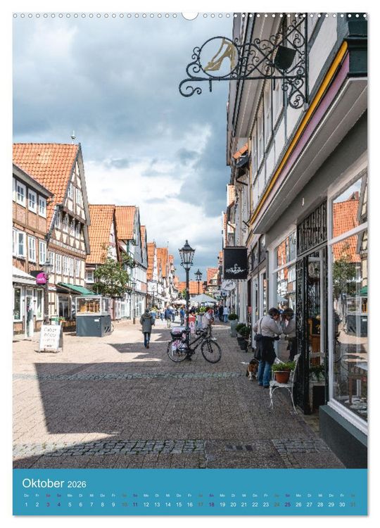 Produktbild: Celle in Niedersachsen (Wandkalender 2026 DIN A2 hoch), CALVENDO Monatskalender