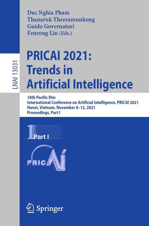 Produktbild: PRICAI 2021: Trends in Artificial Intelligence