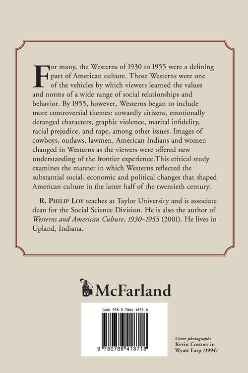Produktbild: Westerns in a Changing America, 1955-2000