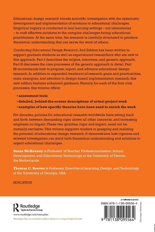 Produktbild: Conducting Educational Design Research