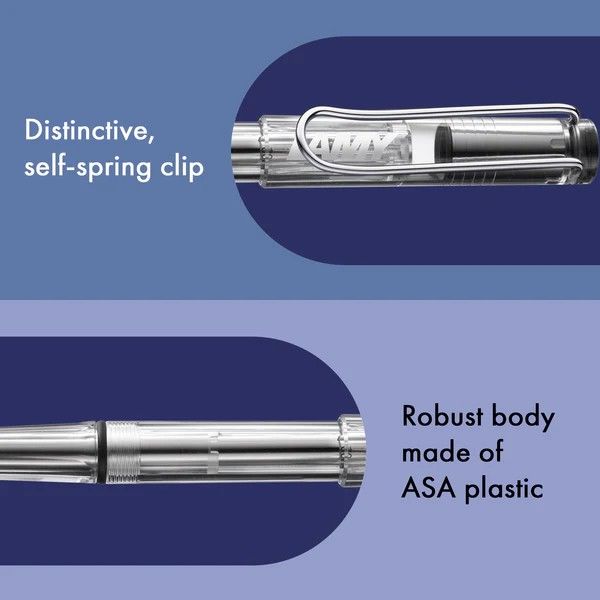 Produktbild: LAMY Tintenroller safari roll-ink mit T10 Tintenpatrone, vista