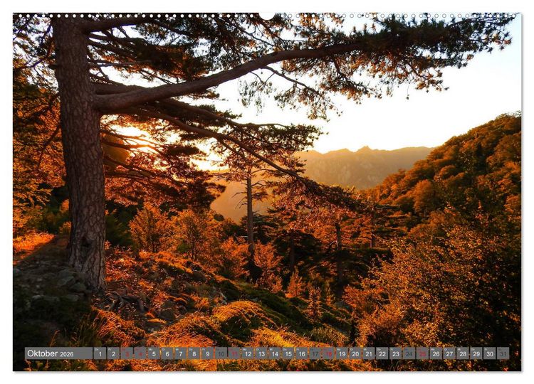 Produktbild: Weitwandern auf Korsika GR 20 (hochwertiger Premium Wandkalender 2026 DIN A2 quer), Kunstdruck in Hochglanz