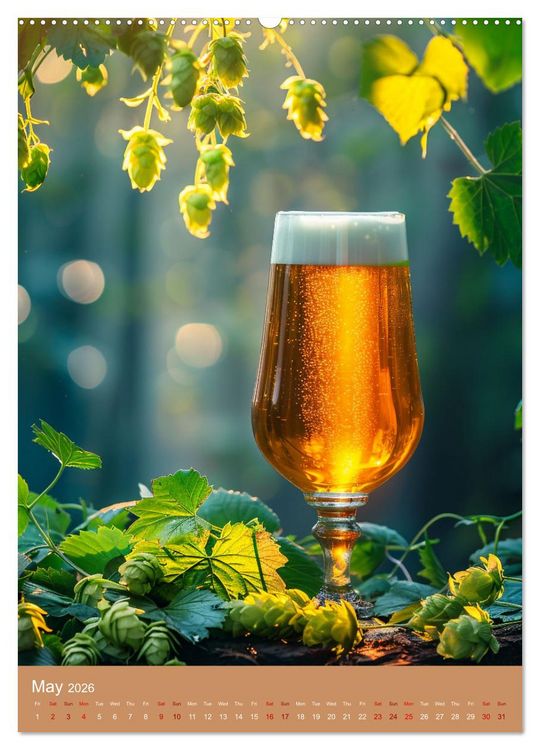 Produktbild: Prost German Beer (Wall Calendar 2026 DIN A2 portrait), CALVENDO 12 Month Wall Calendar