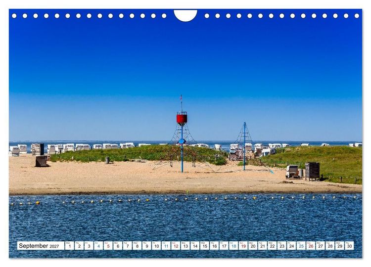 Produktbild: The German North Sea coast (Wall Calendar 2027 DIN A4 landscape), CALVENDO 12 Month Wall Calendar