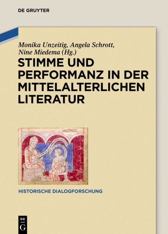 Produktbild: Stimme und Performanz in der mittelalterlichen Literatur