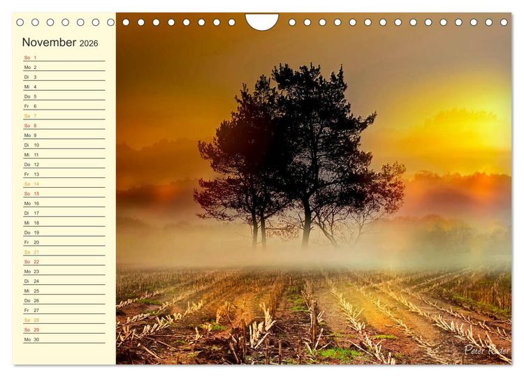 Produktbild: Friesland, verzauberte Landschaft an der Nordsee (Wandkalender 2026 DIN A4 quer), CALVENDO Monatskalender