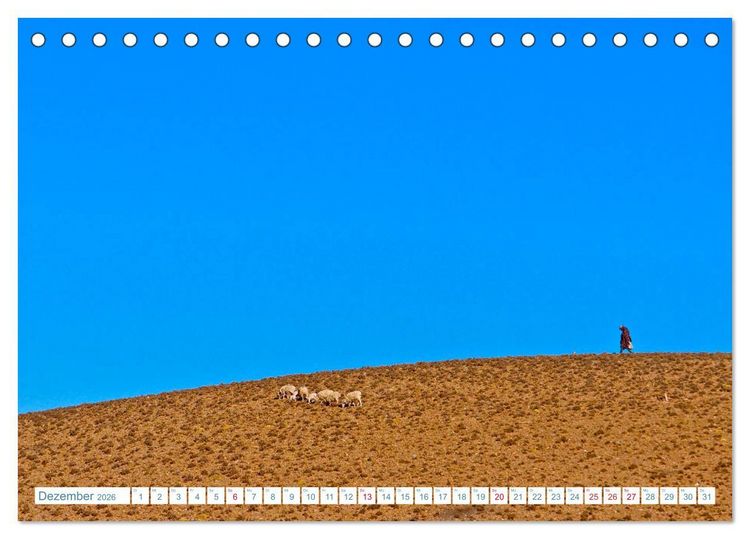 Produktbild: Bolivien - Land und Leute (Tischkalender 2026 DIN A5 quer), CALVENDO Monatskalender