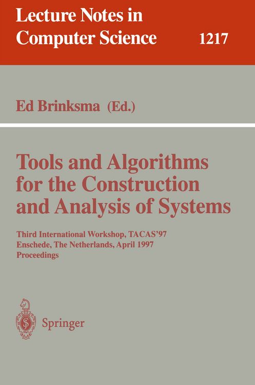 Produktbild: Tools and Algorithms for the Construction and Analysis of Systems