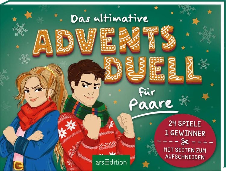 Produktbild: Das ultimative Adventsduell f&uuml;r Paare. 24 Spiele &ndash; 1 Gewinner