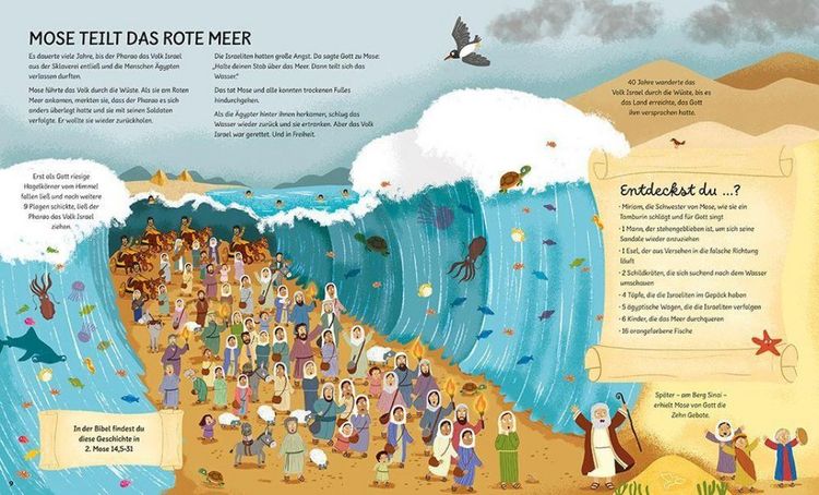 Produktbild: Wimmel-Bibelgeschichten zum Suchen und Entdecken
