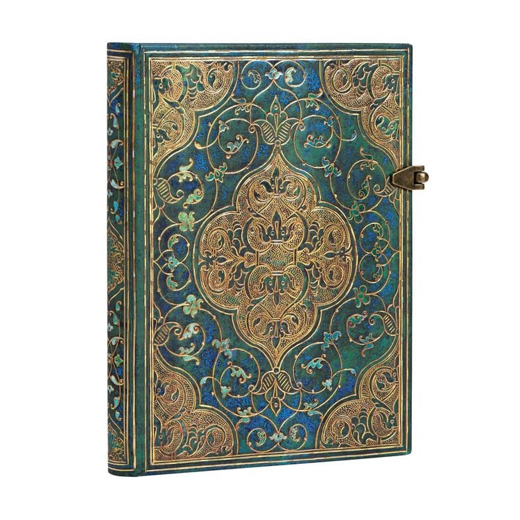 Produktbild: Hardcover Notizbuch Chroniken in T&uuml;rkis, Midi, Liniert