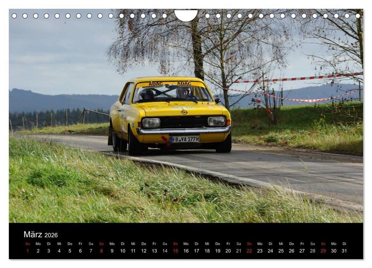 Produktbild: Rallye, K&ouml;ln - Ahrweiler (Wandkalender 2026 DIN A4 quer), CALVENDO Monatskalender