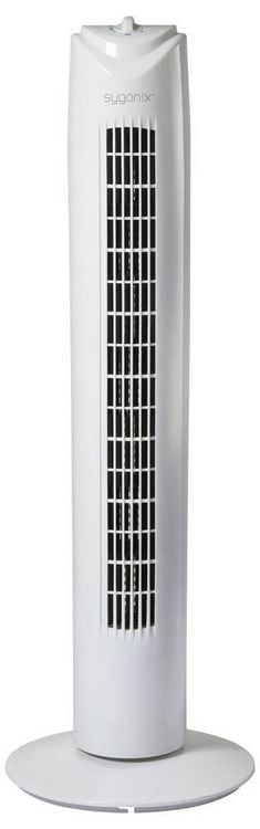 Produktbild: Sygonix Turmventilator 50W (&Oslash; x H) 270mm x 805mm Wei&szlig; Oszillierend, Timer