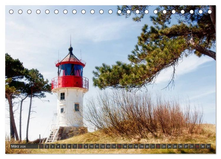 Produktbild: Insel Hiddensee (Tischkalender 2026 DIN A5 quer), CALVENDO Monatskalender