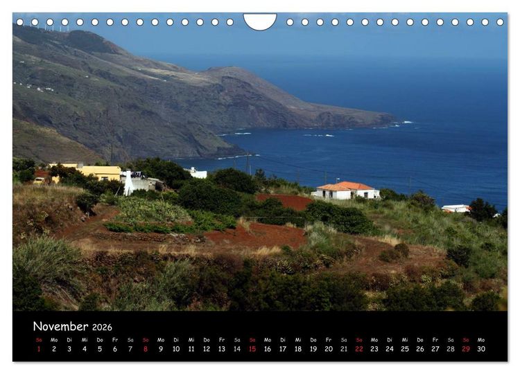 Produktbild: La Palma, Isla bonita (Wandkalender 2026 DIN A4 quer), CALVENDO Monatskalender