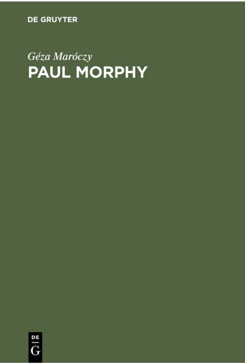 Produktbild: Paul Morphy