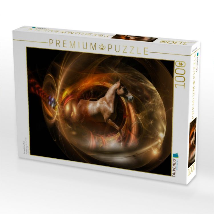 Produktbild: CALVENDO Puzzle Das arabische Pferd | 1000 Teile Lege-Gr&ouml;&szlig;e 64x48cm Foto-Puzzle f&uuml;r gl&uuml;ckliche Stunden