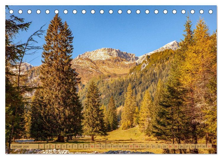 Produktbild: Lungau / &Ouml;sterreich (Tischkalender 2026 DIN A5 quer), CALVENDO Monatskalender