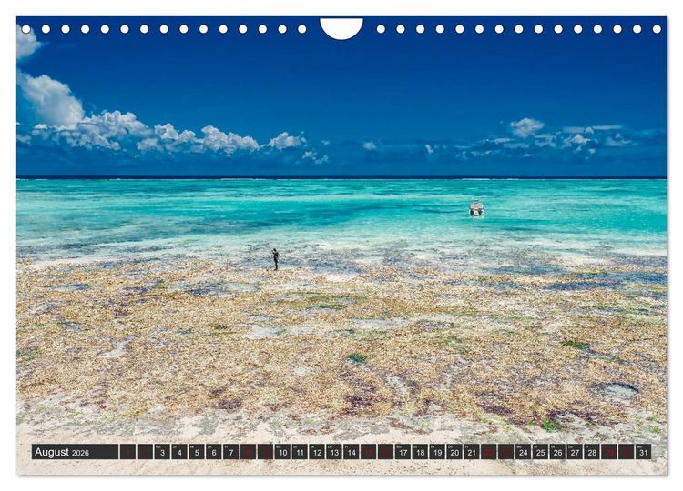 Produktbild: Karibu Sansibar (Wandkalender 2026 DIN A4 quer), CALVENDO Monatskalender