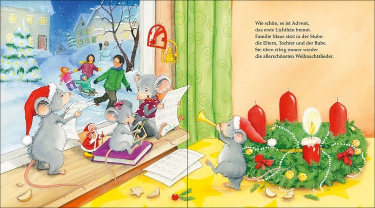 Produktbild: Wunderbare Weihnachten mit Familie Maus