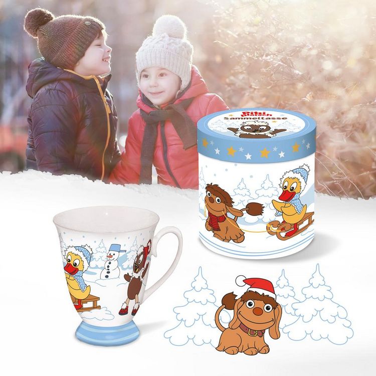 Produktbild: Tr&ouml;tsch Pittiplatsch Sammeltasse Winter
