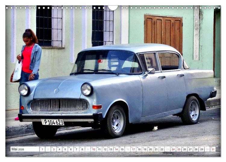 Produktbild: OPEL REKORD P1 (Wandkalender 2026 DIN A3 quer), CALVENDO Monatskalender