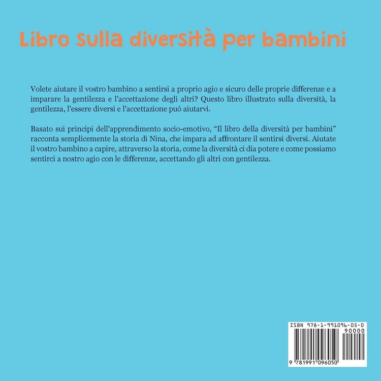 Produktbild: Libro sulla diversit&agrave; per bambini