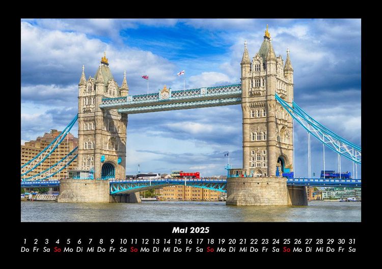 Produktbild: London - Impressionen 2025 Fotokalender DIN A3