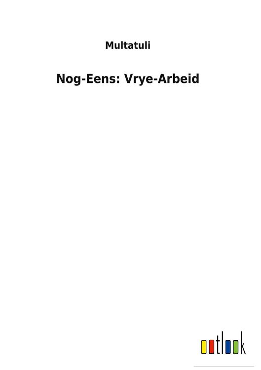 Produktbild: Nog-Eens: Vrye-Arbeid
